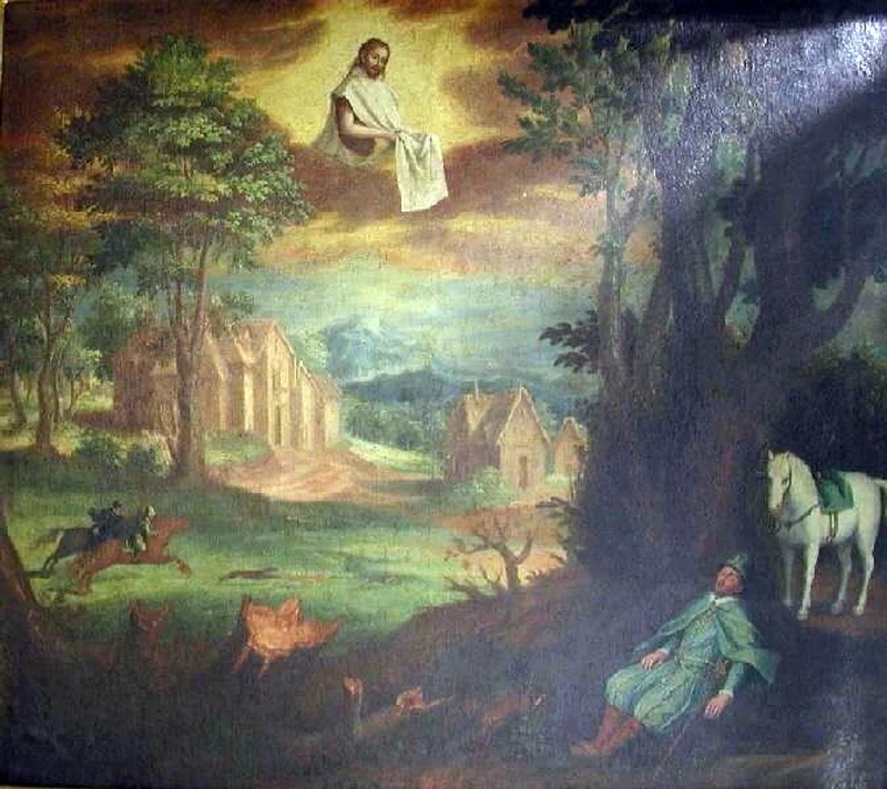 Paesaggio con la visione di san Bruno - Museo de Bellas Artes de Granada